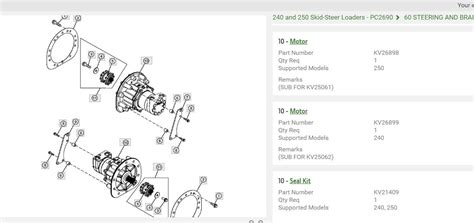 jd 250 skid steer parking brake solenoid part number|john deere replacement parts.